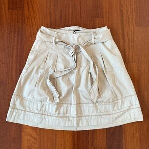White House Black Market cotton skirt